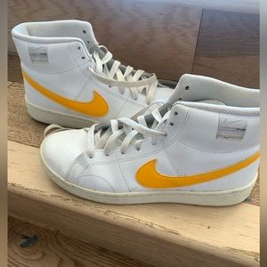 Nike high top 50th anniversary of the swoop